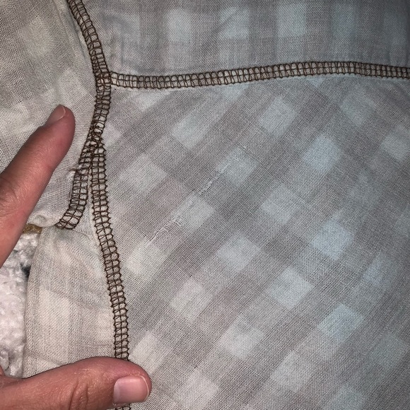 🍑3/$25🍑 Gauze Button Down Boys Shirt - Picture 6 of 13